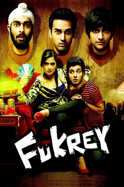 Fukrey (2013) Hindi Full Movie BluRay ESubs 1080p 720p 480p Download